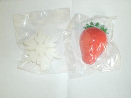 Bath &amp; Body Works Decorative AntiBac Hand Soap FLAKE STRAWBERRY Topper New - $12.99