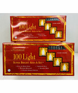 2-PACK Foremost 100ct Light Super Bright Add-a-set Miniature Christmas L... - $24.51 CAD