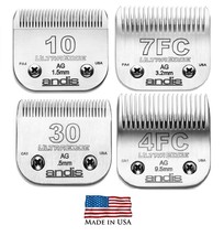 SET-ANDIS Ultraedge 10,30,7FC,4FC Blade*Fit Agc,Dblc,Oster A5 A6,Wahl Km Clipper - £111.88 GBP