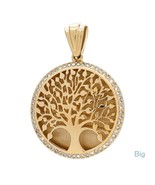 Tree of Life Gold 14 Necklace from Jerusalem Diamond Jewelry by Anbinder - £642.55 GBP+
