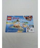 Lego Friends Turtles Rescue Mission Instruction Manual Only 41376 - $9.89