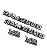 94-01 Dodge Ram 2500 V8 Magnum Full Set CAB DOOR Emblems Logo Badge Emblem - $748.61 MXN