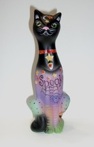 Viking Mold Epic HP Spooky Halloween Cat Fenton K Barley Mosser Made LE #10/39 - £168.26 GBP
