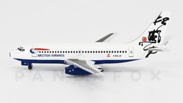 British Airways Boeing 737-200 G-BGJE Hong Kong Aviation AV4732007 1:400 RARE - £41.46 GBP