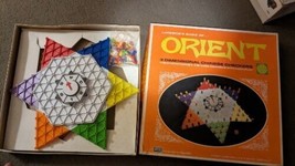 Vintage 1972 Orient 3 Dimensional Chinese Checkers Game Lakeside 8323 Complete - $27.71