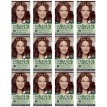 12-Pack New Clairol Natural Instincts Semi-Permanent Hair Color, 6RR Light Red - £95.93 GBP