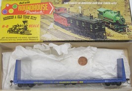Roundhouse HO Scale Model Train Car 50&#39; Bulkhead Flat Car 3259 Golden West   ZCR - £23.45 GBP