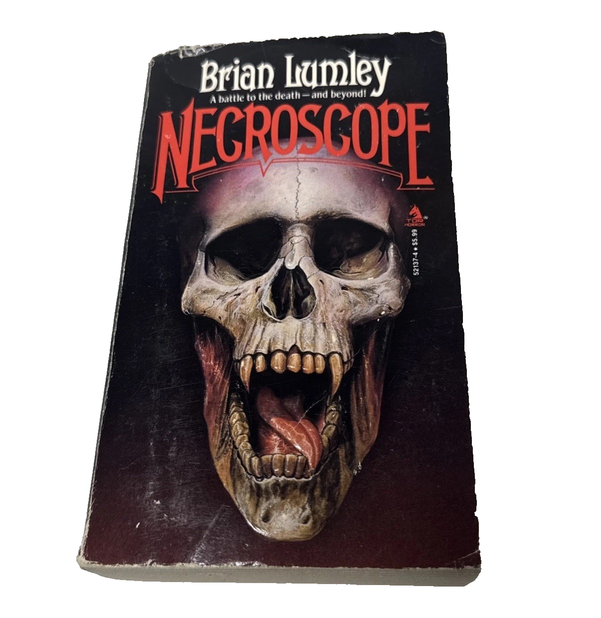 Necroscope - Brian Lumley 1st Edition (1988) Vintage Horror Paperback - $30.00