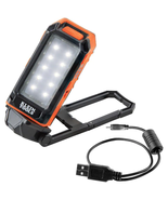 Klein Tools 56403 LED Light Rechargeable Flashlight Worklight Kickstand ... - $47.69