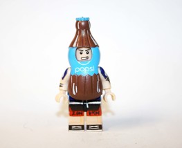 Minifigure Custom Toy Pepsi Cola soft drink suit Boy cartoon  - $7.08