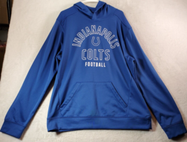 NFL Indianapolis Colts Team Apparel Hoodie Football Men Size XL Blue Long Sleeve - £21.28 GBP