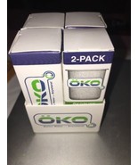 LOT of 4 OKO WATER FILTER 2-PACK REPLACEMENTS .8 FILTERS TOTAL NEW OKOPURE - €16,96 EUR