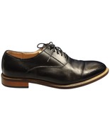 Aston Grey Leu Oxford Dress Shoes Mens 11.5 Black Genuine Leather Upper ... - $34.24