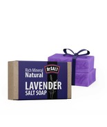 Dr.Salt Rich Mineral Natural Levander Salt Soap (2 Bars) Sleep Help Depr... - £7.91 GBP