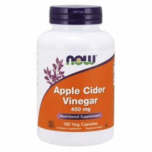 NOW Supplements, Apple Cider Vinegar 450 mg, Derived from Fermentation of Swe... - $15.46