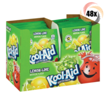 Full Box 48x Packets Kool-Aid Lemon Lime Soft Drink Mix | Caffeine Free | - £20.95 GBP