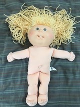 Cabbage Patch Kid Pretty Crimp &#39;n Curl Hasbro First Edit 1990 Green Eyes Teeth - $29.02