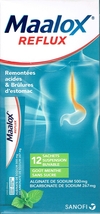 Maalox Reflux-Drinkable Suspension for Heartburn/Antacid-12 Sachets Of 1... - $14.99