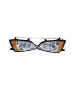 Chrome Halogen Projector Head Lights Lamps For 2013-2019 Kenworth T680 - $929.26 CAD