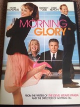 Morning Glory DVD Rachel McAdams Harrison Ford Diane Keaton Noah Bean - $7.81