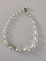 Vintage Jewelry Necklace Melon Bead Faux Pearl Choker - $370.63 MXN