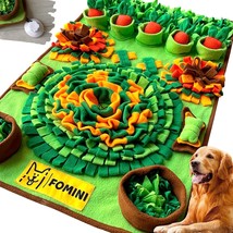 Pet Snuffle Mat For Dogs - 33.5 X 19.7- Dog Puzzles And Enrichment Toys For  - £31.66 GBP