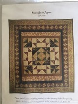 Midnight In Aspen Pieced Block Quilt Sewing Pattern Debby Luttrell 88&quot; x... - $4.99