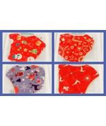 Children&#39;s Face Mask 4 Pack Holiday Prints Adjustable Loops NEW Age 5-10... - $10.26 CAD