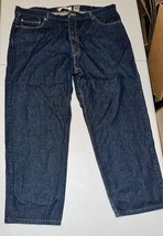 Levi&#39;s 550 Straight Jeans Men&#39;s Size 44 X 30 Blue Denim Relaxed Fit 100% Cotton - £15.35 GBP