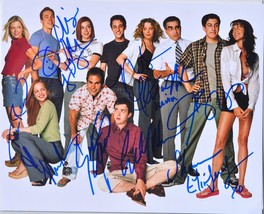 AMERICAN PIE CAST SIGNED PHOTO X9 - Jason Biggs, Alyson Hannigan, Tara R... - £675.47 GBP