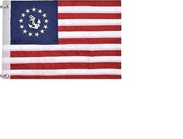 United States Yacht Ensign Boat Flag Marine Grade Nylon Embroidered 3&#39;x5... - £23.14 GBP