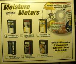 Wagner MMC-205 Digital Shopline Moisture Meter ~ Lace,Case,CD,Manuals ~-... - $224.20