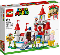 LEGO Super Mario Peach’s Castle Expansion Set 71408, Buildable Game Toy - £78.65 GBP