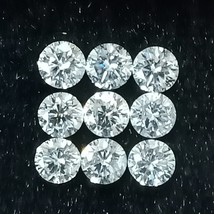 Natural Diamond , 1.15 Cttw , Natural Diamond Rounds , White Diamond , Round Bri - £942.72 GBP