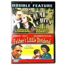 My Man Godfrey / Father&#39;s Little Dividend (DVD, 1936/ 1952) Brand New ! - $9.48