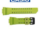 CASIO G-SHOCK G&#39;Mix Watch Band Strap GBA-400-3B Original Green Rubber  - $44.95