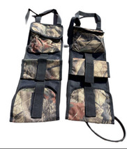 Pair Car Truck SUV Back Seat Rack Hunting Rifle Sling Bag Storage Holder Camo - £15.82 GBP