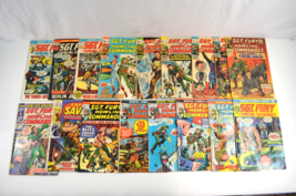 Sgt Fury #52-122 Incomplete Run / Captain Savage #14 (Marvel, 1968-74) Lot of 17 - £65.79 GBP