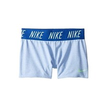 Nike Kids Dry Trophy Short Aluminum/Aphid Green Girl&#39;s Shorts Size L - $14.03