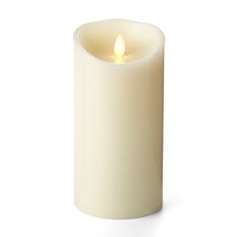 Darice Luminara Flameless Vanilla Scented Ivory Candle, 7&#39;&#39; - £92.90 GBP