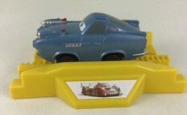 GeoTrax Disney Pixar Cars Finn McMissile Car Yellow Track Piece 2010 Mat... - $14.80