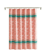 The Pioneer Woman Mazie Floral Lace Applique Cotton-Rich Shower Curtain,... - £15.39 GBP