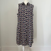 CAbi 5370 Amour Heart Sleeveless Shirt Dress Large - $29.99