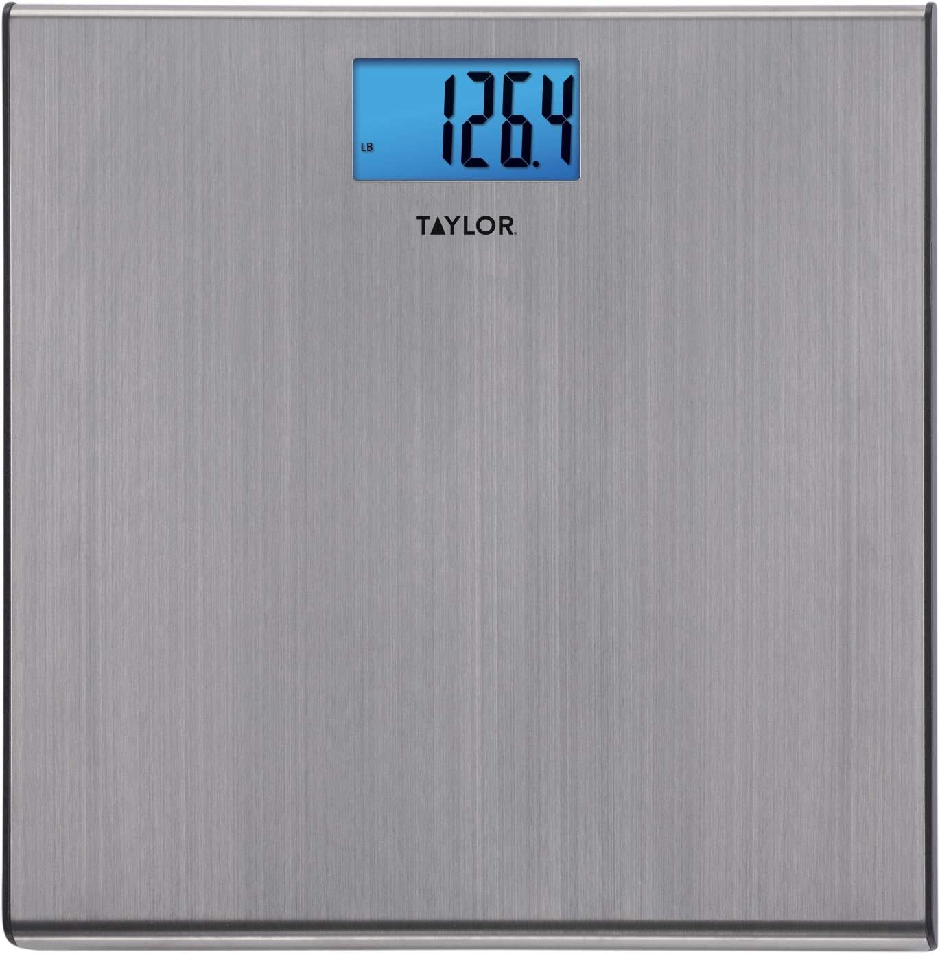 Taylor Precision Products Digital Scales For Body Weight, Extra, Stainle... - $33.99
