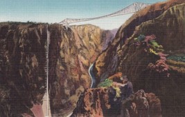 Panorama Royal Gorge Colorado CO Postcard Great Bridge Incline Railway D05 - £2.35 GBP