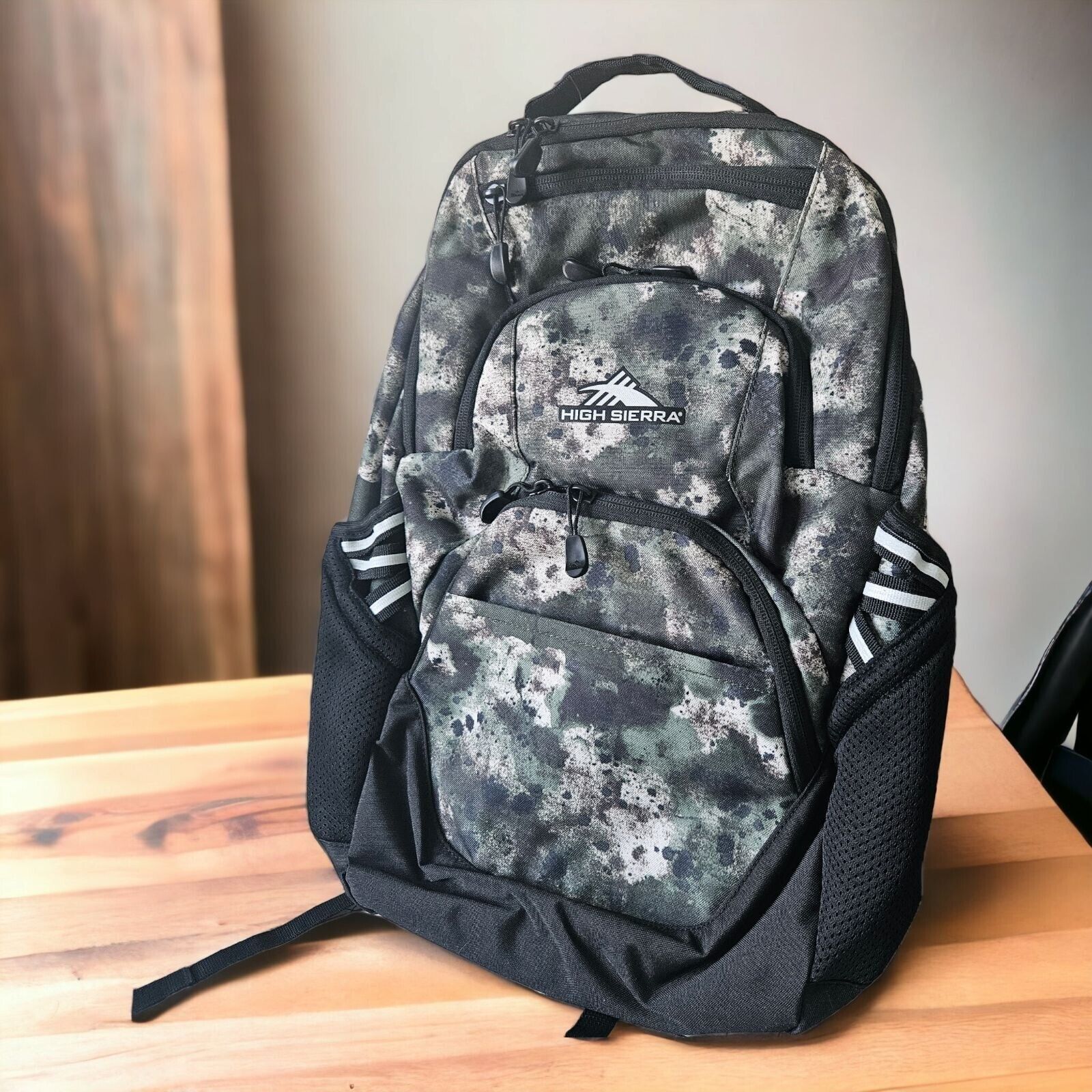 High Sierra Swoop SG Backpack 17" Laptop Pocket, Camo New w/tags - $47.41