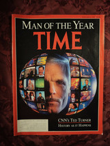Time Magazine January 6 1992 Man Of The Year Ted Turner - £8.96 GBP