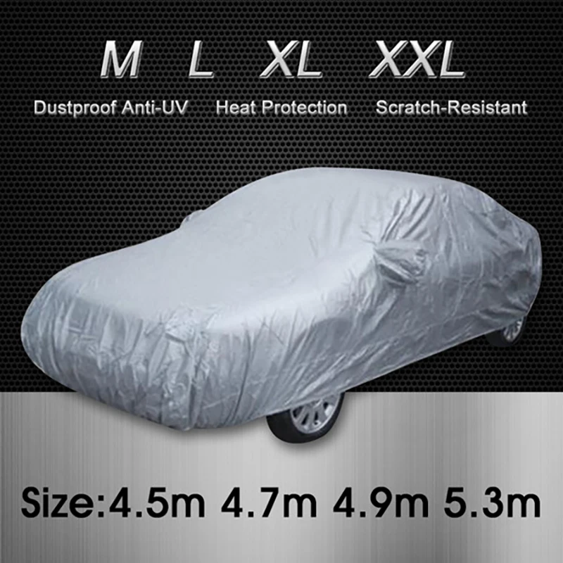 Car Covers snow waterproof for Garage For Car Pajamas For Car Motorhomes Jeep Jl - £31.24 GBP+