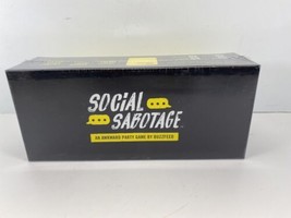 Social Sabotage: An Awkward Party Game by BuzzFeed Ages 17+ sealed - £14.29 GBP
