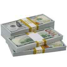 $50,000 BLANK FILLER New Series Prop Money Stacks - £39.86 GBP